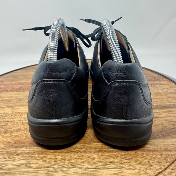 Finn Comfort Shoes Black Leather Hanoi Oxfords Women's Size EU 41/US 10-10.5 - Picture 4 of 11